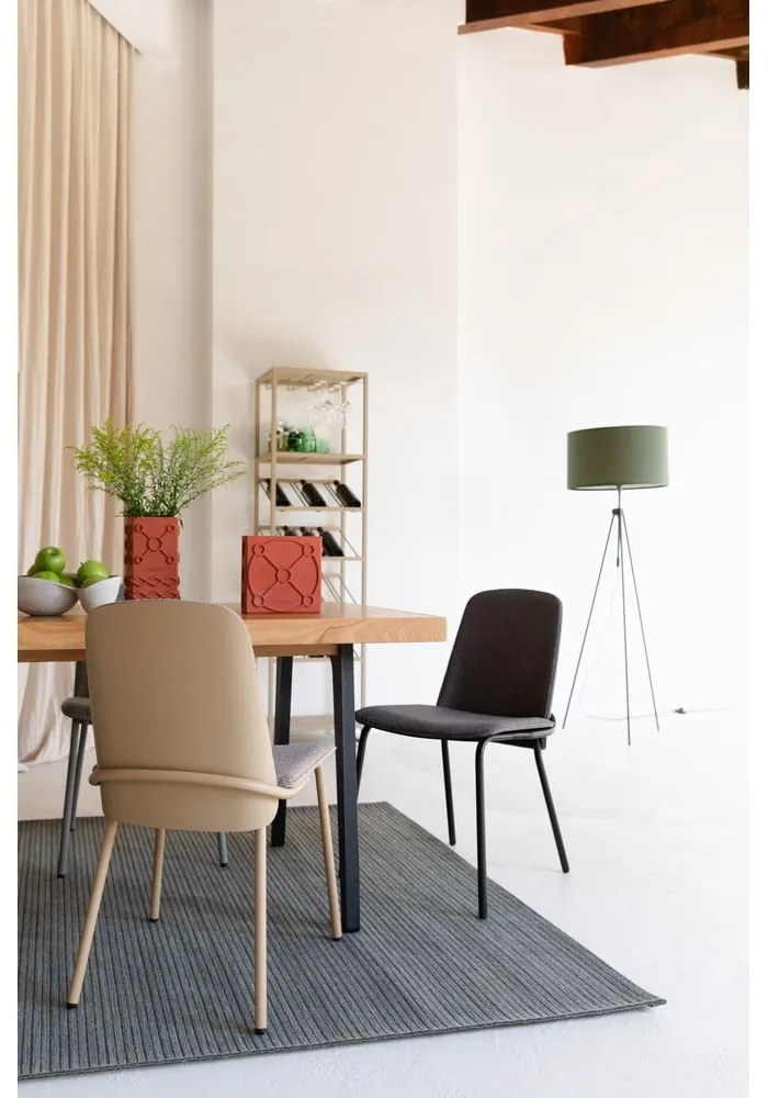 Tmavosivé jedálenské stoličky v súprave 2 ks Clip - Zuiver