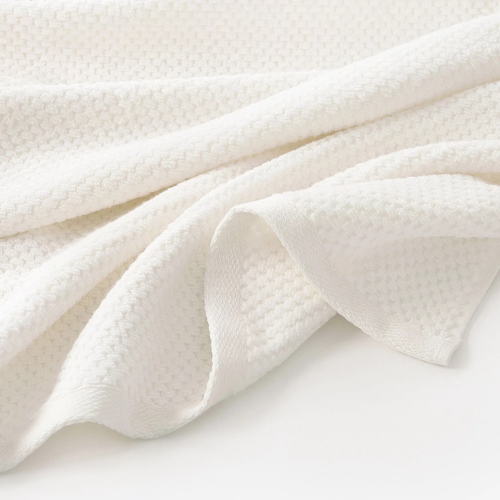 Goldea bavlnený froté uterák / osuška micro pure - vanilkový 30 x 50 cm