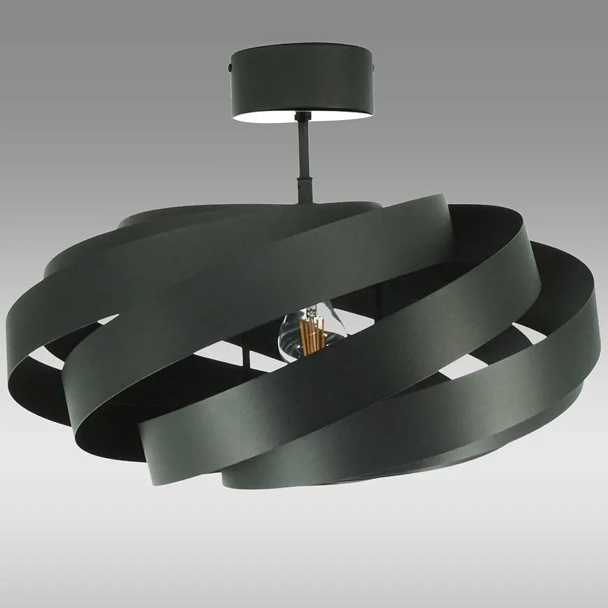 Stropná lampa BRYZA čierna 2935/Z-B-1 LW1