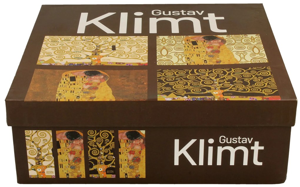 Porcelánový hrnček Klimt 350 ml sada 4ks