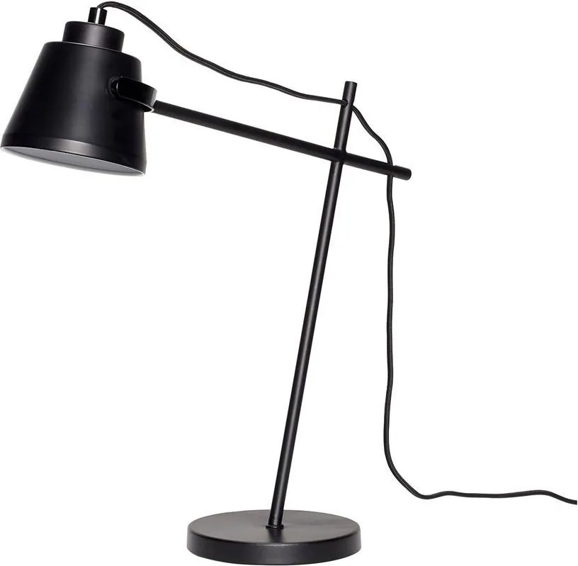 Hübsch Čierna stolná lampa