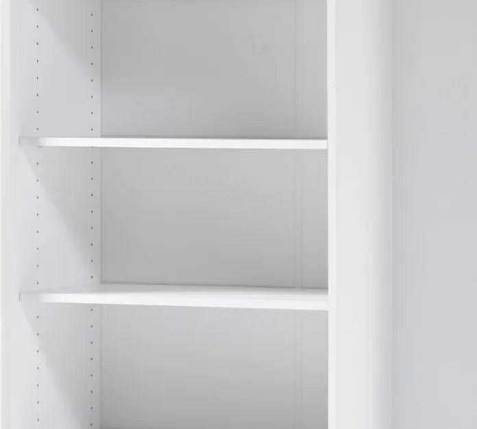 Šatníková skriňa Fast, biela