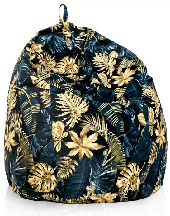 Sedací vak BAG Sako Design Golden Leaves Veľkosť: XL