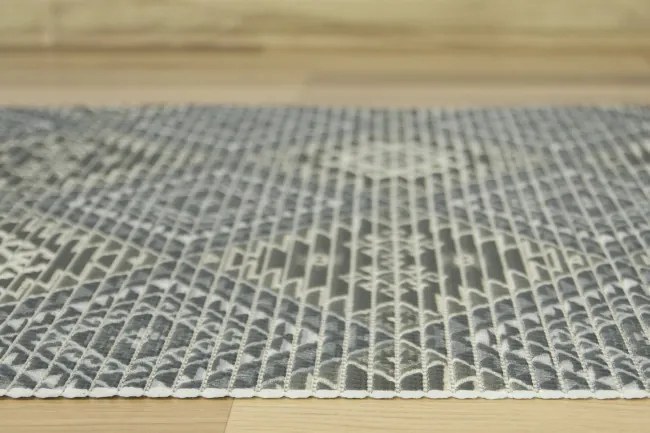 Kúpelňová penová rohož Softy-tex 827 sivá