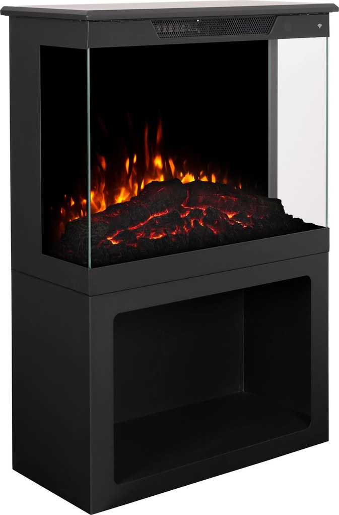 Elektrický krb Aflamo Tower 46 3D + Stand 750/1500 W
