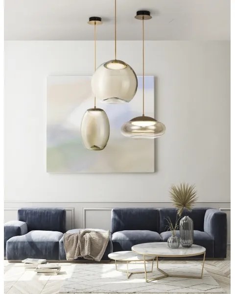 Azzardo AZ4668 - LED Luster na lanku HELENA LED/23W/230V