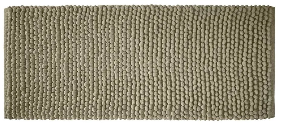 Zelená kúpeľňová predložka 50x120 cm Aspen Bobble – Bianca