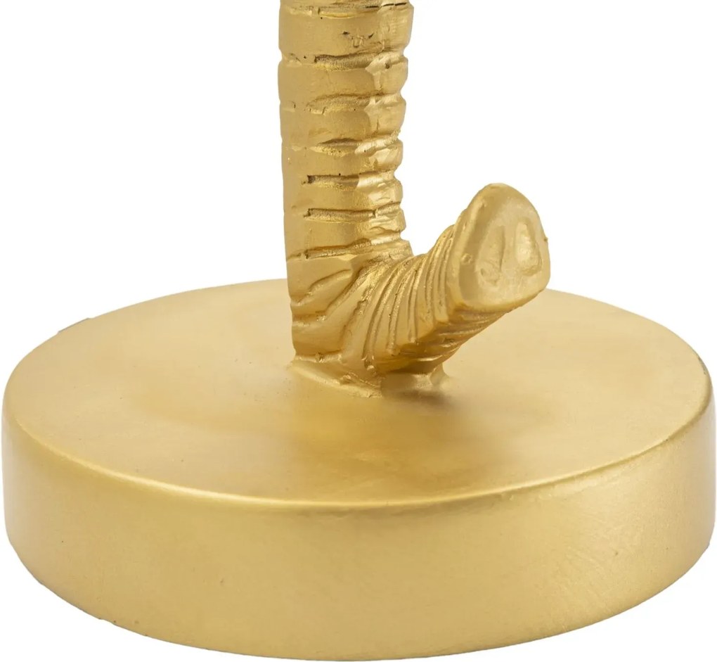 Stolná lampa Elephant 43 cm čierno-zlatá