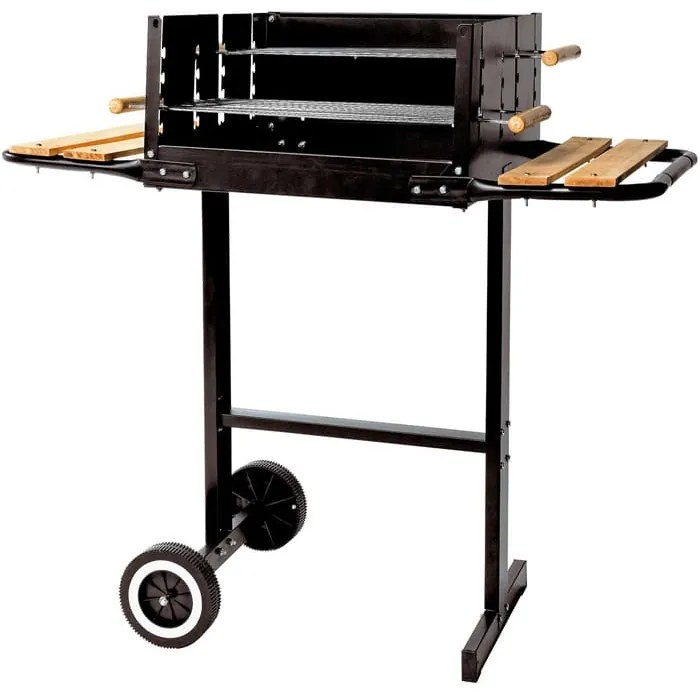 Záhradný gril obĺžnikový na kolesách Dr. Grill