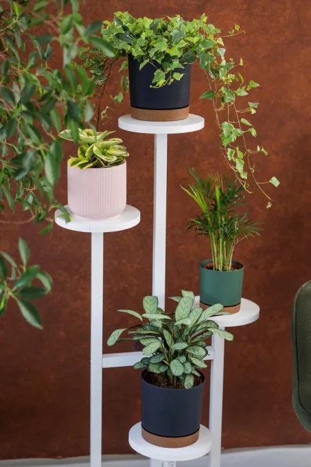 Stojan na kvety FINO biely