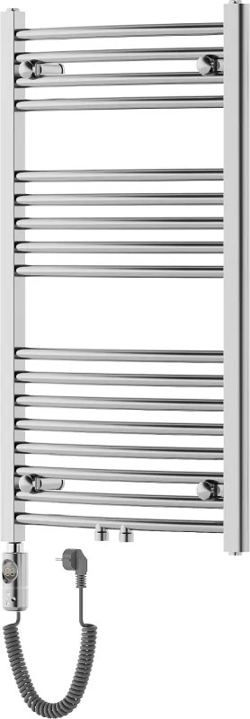 Mexen Ares, elektrické vykurovacie teleso 900 x 500 mm, 300 W, chrómová, W102-0900-500-2300-01