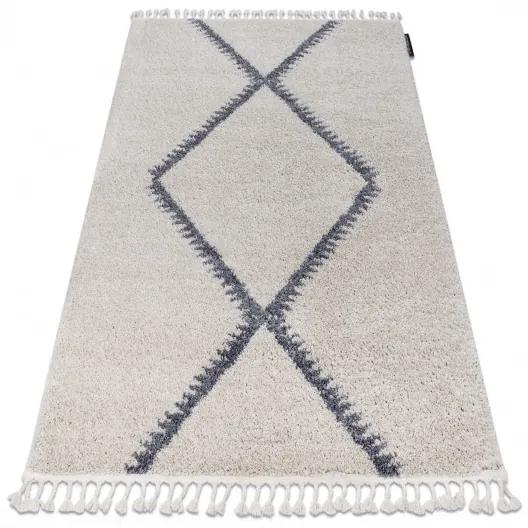 Dywany Łuszczów Kusový koberec Berber Maknes B5910 cream and grey - 120x170 cm
