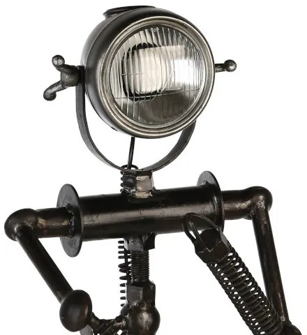 Industry stojaca lampa BLACK ROBOT 80*30