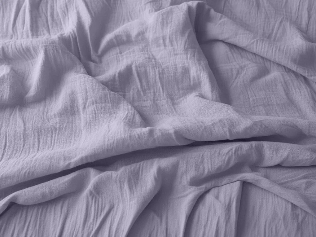 Mušelínové obliečky MUSSARI svetlofialové Rozmer obliečok: 70 x 90 cm | 140 x 200 cm