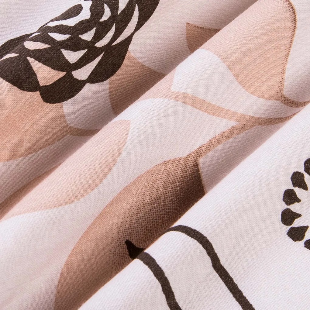 BAVLNENÉ OBLIEČKY COTTONLOVE 160X200 CM, 2KS 70X80 CM LISTY