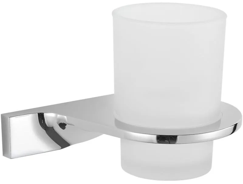 Mexen Rino, nástenný pohár na kefky, chrómová, 7027038-00