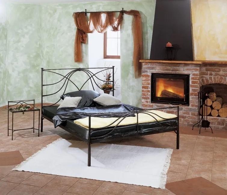 IRON-ART CALABRIA - luxusná kovová posteľ 160 x 200 cm, kov