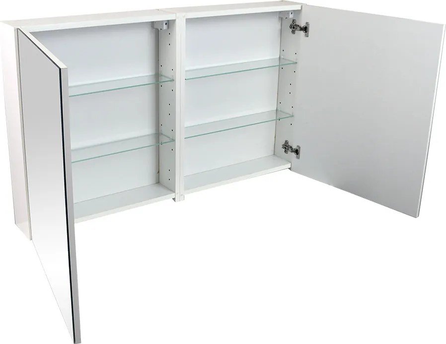Comodo Zrkadlová skrinka Montana 100 ZS LED-G s osvetlením Any LED 80 G, zlatá
