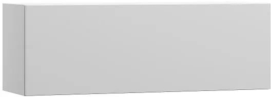 Závesná skrinka MODERN - 100x30x35 cm - biela lesklá - push to open