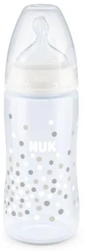 NUK NUK Dojčenská fľaša NUK First Choice Temperature Control 300 ml biela Biela |