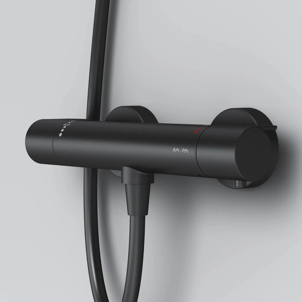 Sprchová batéria AM.PM X-Joy FXA40022 termostat, čierna