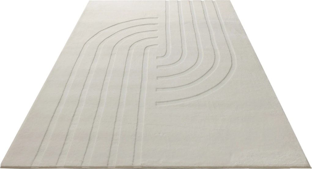 Obsession, Kusový koberec Zen Deluxe 700 Cream, 160x230, béžová, obývacia izba