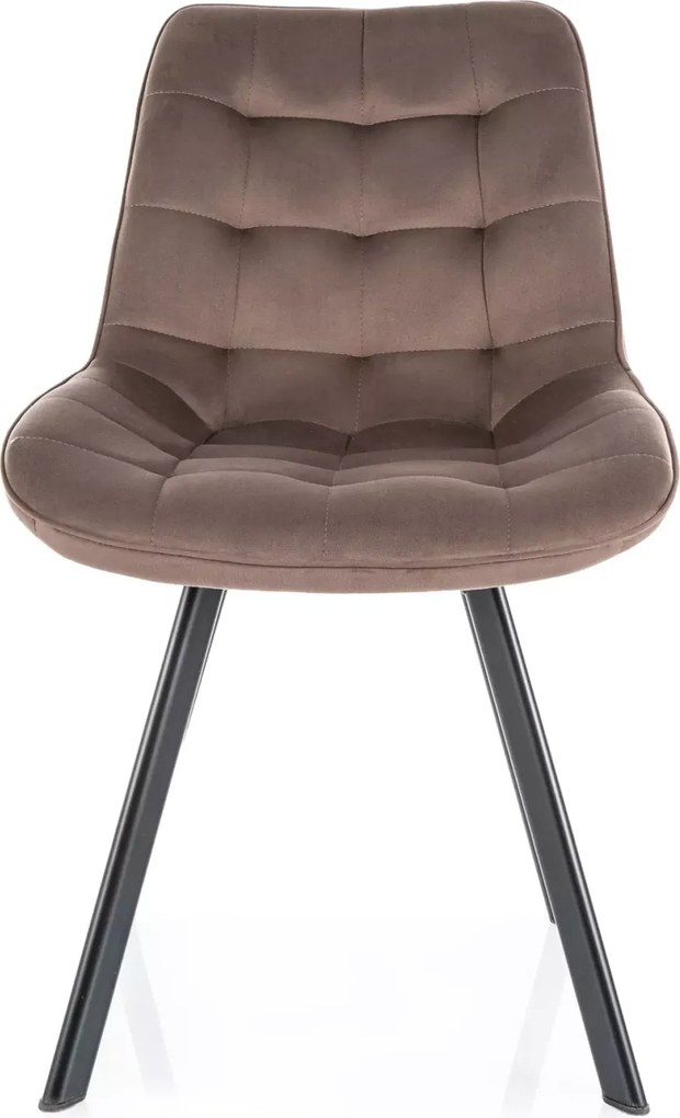 SI Monti Velvet stolička kapučín