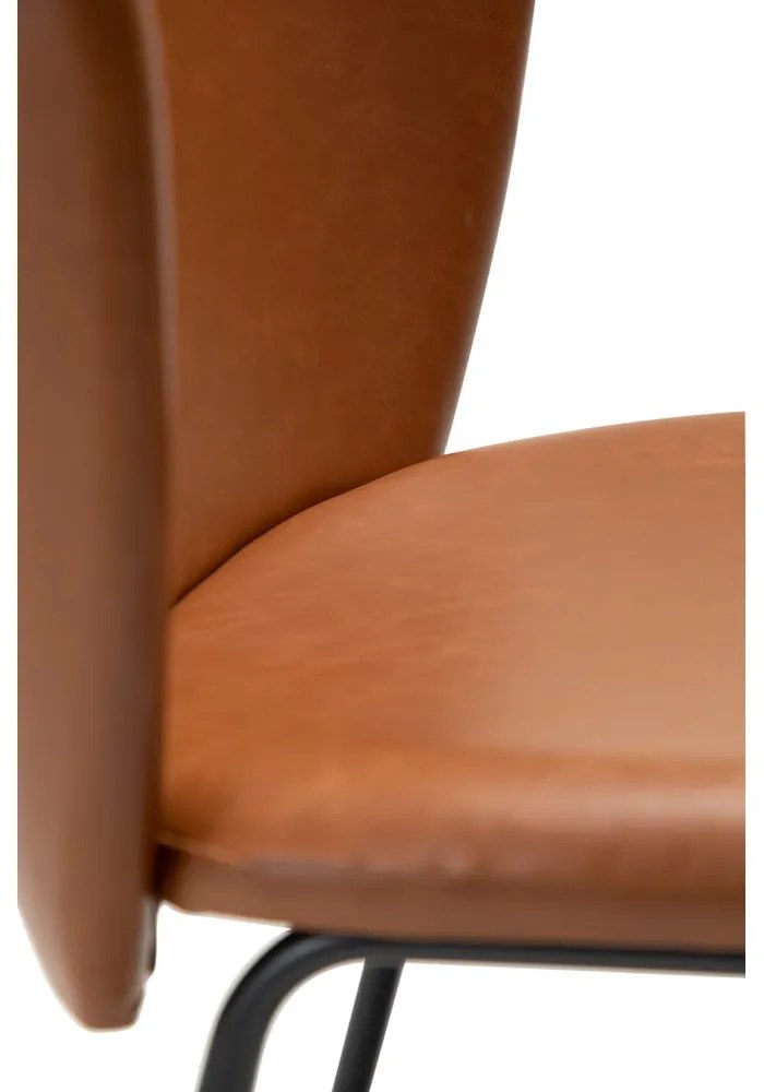 Koňakovohnedá jedálenská stolička Stay – DAN-FORM Denmark