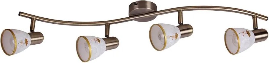 Rabalux 6359 - Bodové svietidlo ART FLOWER 4xE14/40W/230V