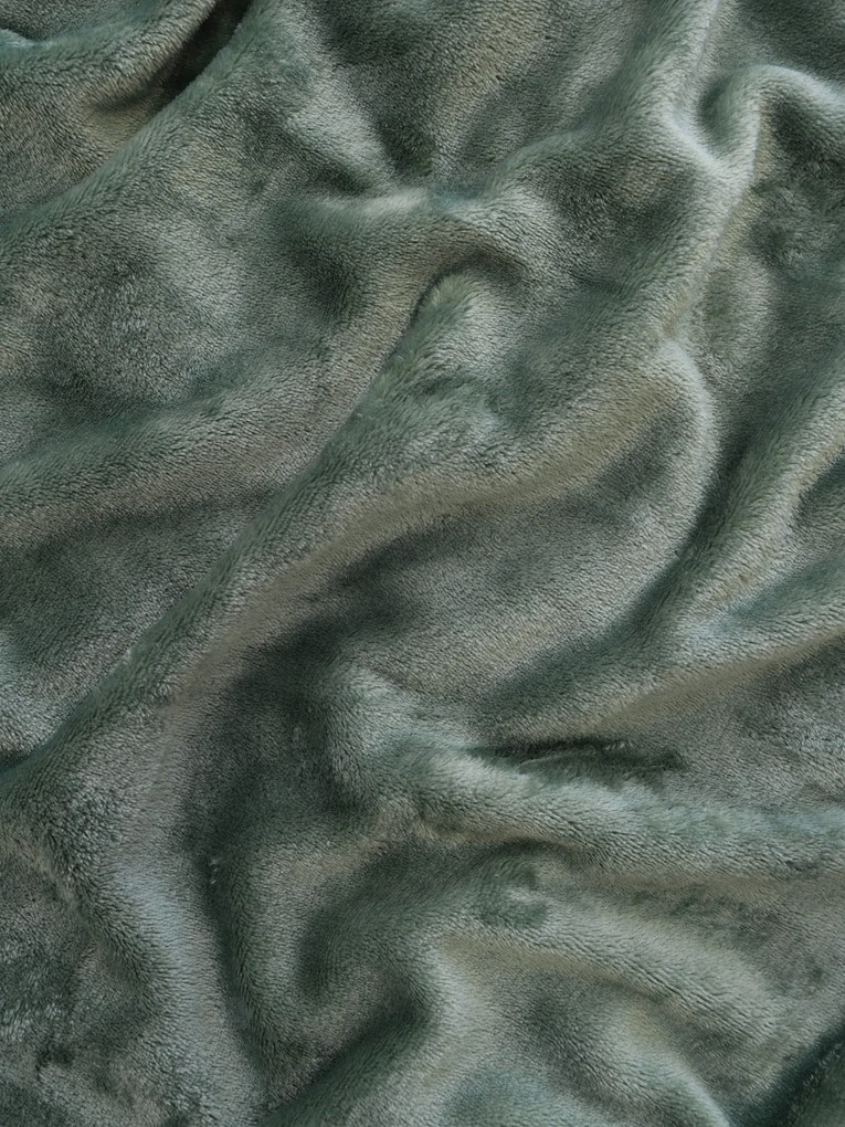 Baránková deka mikroplyš Exclusive 220 × 200 cm – Laura olivová