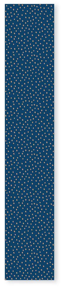 DEKORNIK Simple Irregular Dots Navy Blue - Tapeta