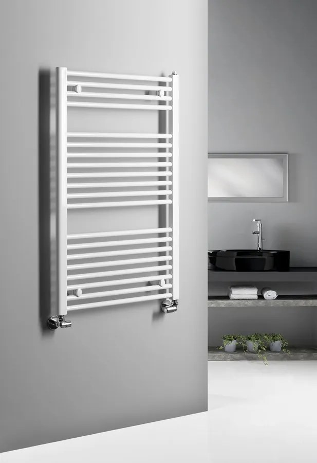 Aqualine Aqualine, DIRECT vykurovacie teleso s bočným pripojením 600x960 mm, biela, ILR96T