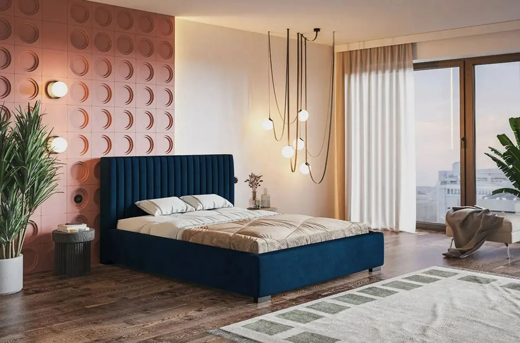 Čalúnená manželská posteľ LIAN 180 x 200