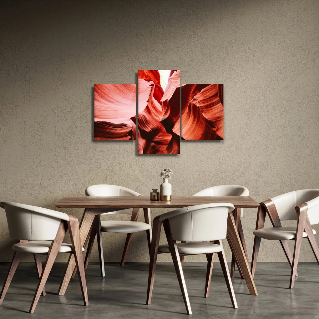Obraz červených skál (90x60 cm)