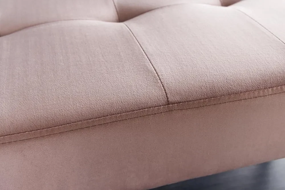 Invicta Interior - Elegantná lavica BOUTIQUE 95 cm, ružová, zamat