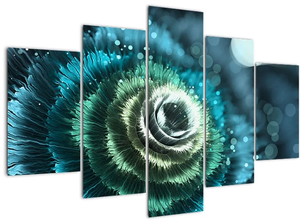 Obraz - Kvet v detaile (150x105 cm)