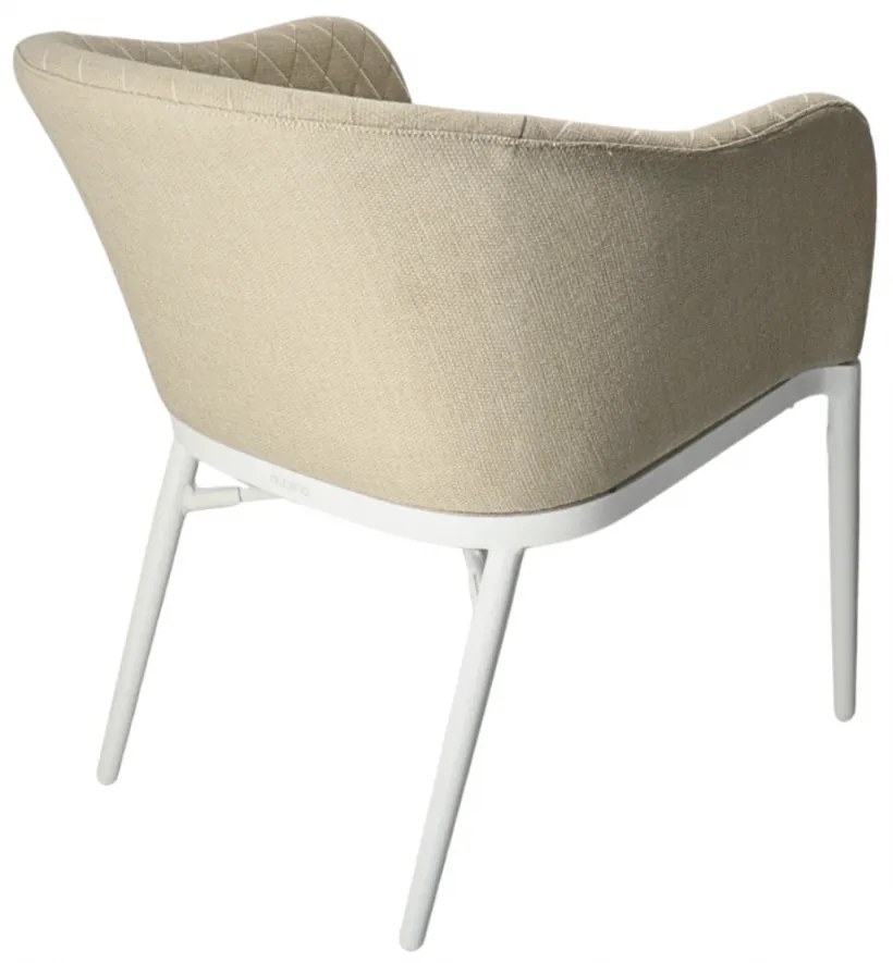 KORAT záhradná stolička s podrúčkami grey