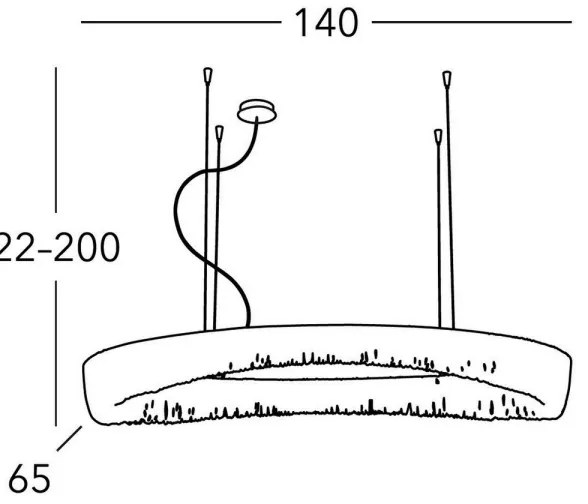 Kolarz 5324.32050 - Luster na lanku CLOUD 20xG9/40W/230V