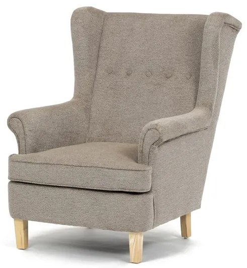 Autronic BONTEC Kreslo ušiak, béžová látka, AK-388 BGE2 Farba: Zelená