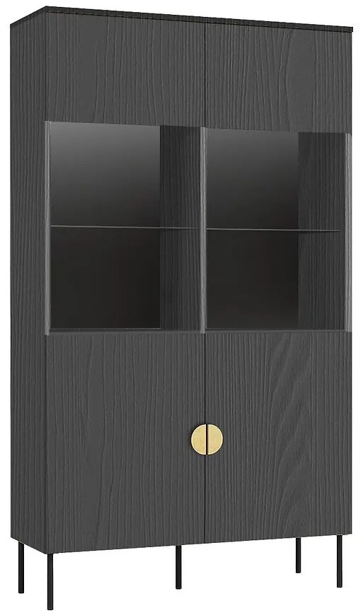 Vitrína Mond 2D 01-B čierna