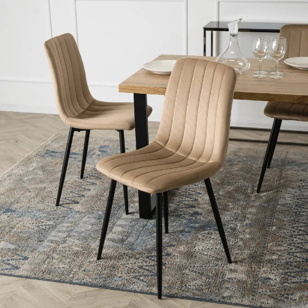 PROXIMA.store - Čalúnená jedálenská stolička IBIS FARBA: béžová