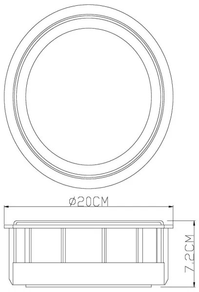 Deko-Light 731058 -LED Vonkajšie nástenné svietidlo MEISSA 6,8W/230V IP44 antracit