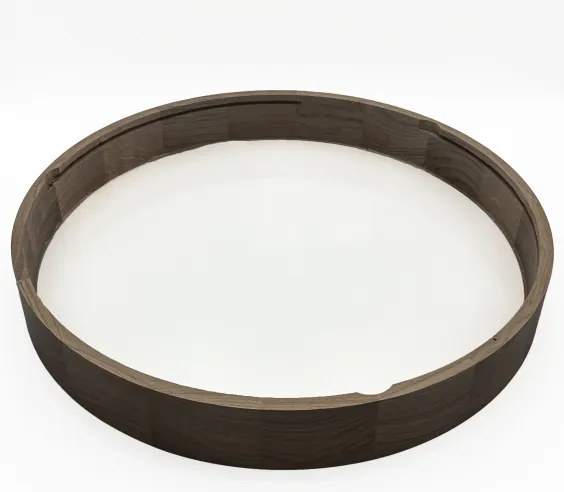 Brilagi - LED stropné svietidlo CARVALHO 4xE27/60W/230V, dub/orech, priemer 57,5 cm