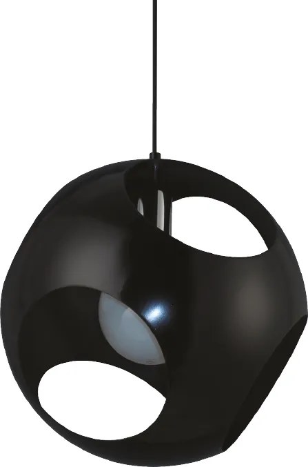Závesné svietidlo Square Black Ø 35 cm
