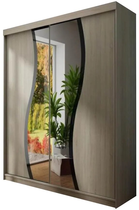 Skriňa Top 9 150 dub sonoma