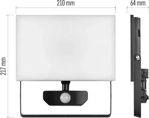 LED Reflektor so senzorom TAMBO LED/50W/230V 4000K IP54