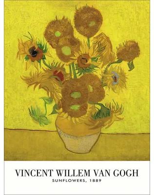 Obraz na plátne Van Gogh Slnečnica 57x77 cm