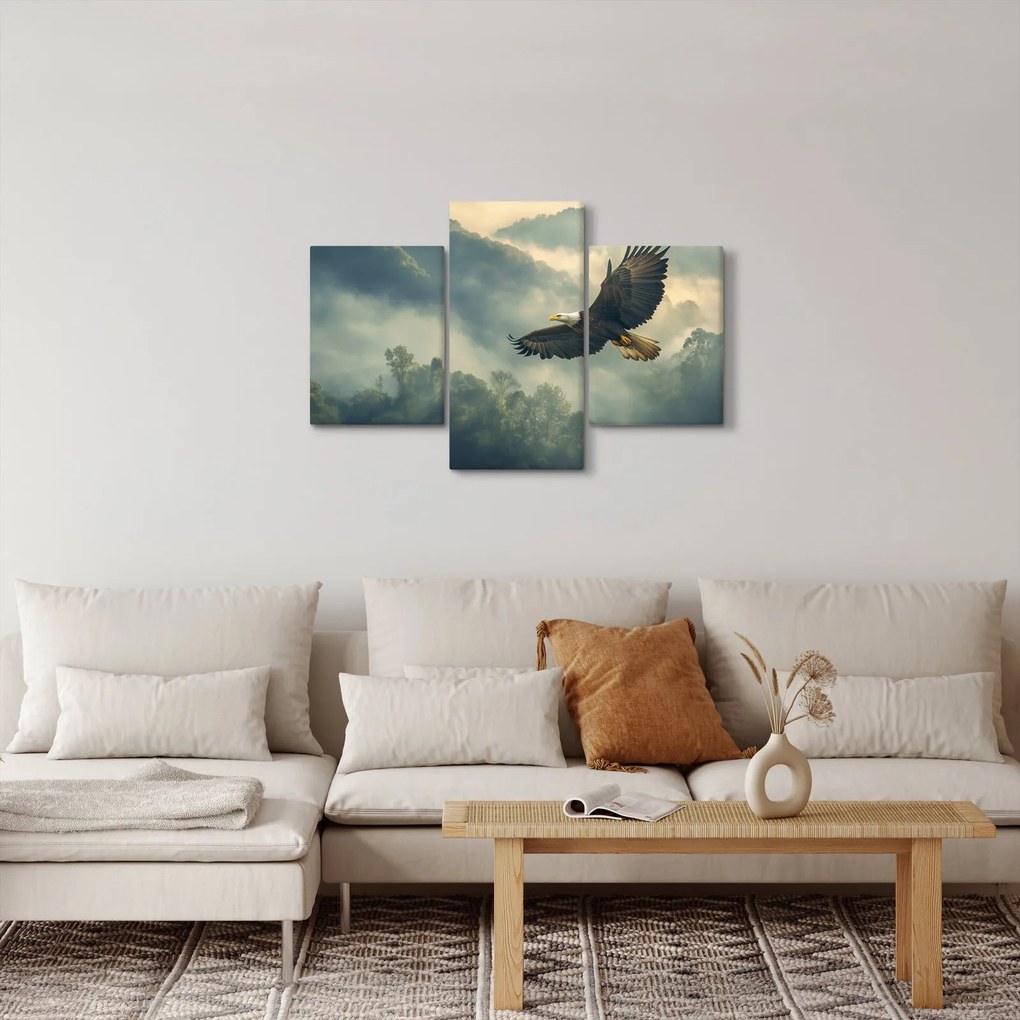 Obraz - Letiaci orol (90x60 cm)
