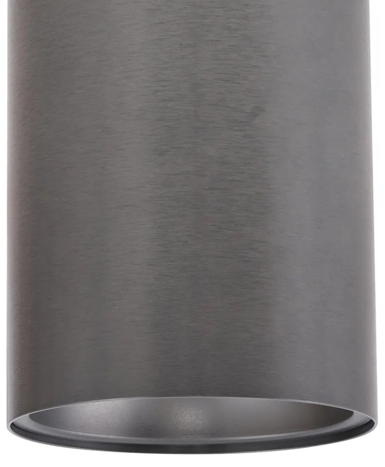 Moderné zapustené bodové svetlo tmavosivé GU10 50 mm - Deep