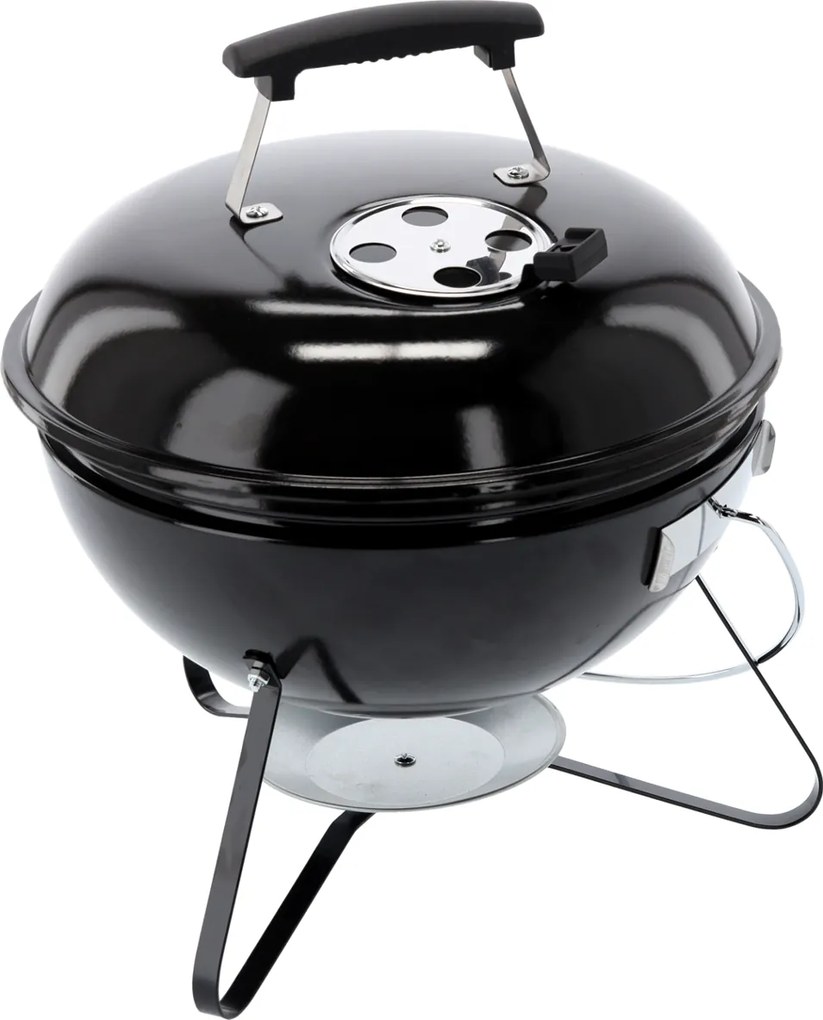 CH Prenosný záhradný gril na drevené uhlie s vekom